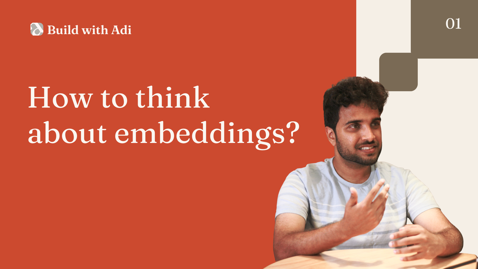 How to think about embeddings?